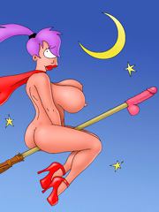 Sultry babes from Futurama